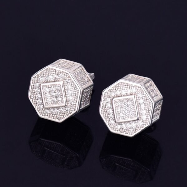 Boucles d'Oreilles Rondes Dorées 11mm - 3