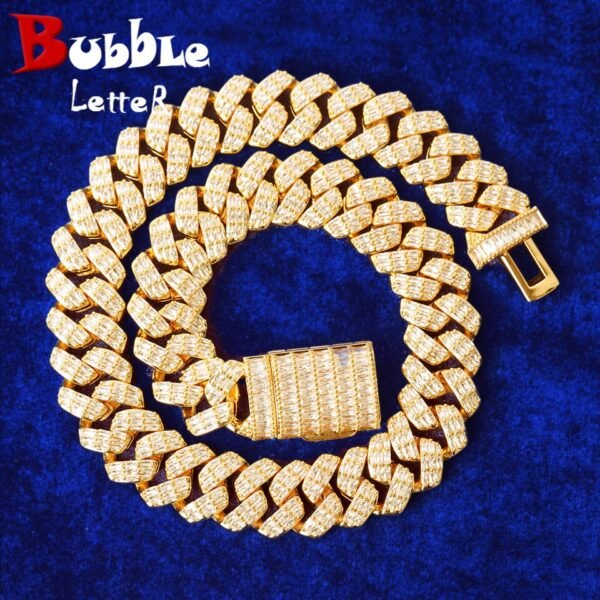 Collier Miami Lettres Doré pour Hommes - 1