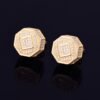 Boucles d'Oreilles Rondes Dorées 11mm - 5