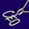 Collier Prénom Personnalisé Lettres Bombées - 4