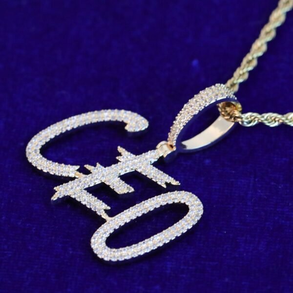 Collier Prénom Personnalisé Lettres Bombées - 4