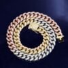 Collier Miami Lettres Doré pour Hommes - 1