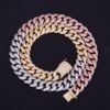 Collier Miami Lettres Doré pour Hommes - 4