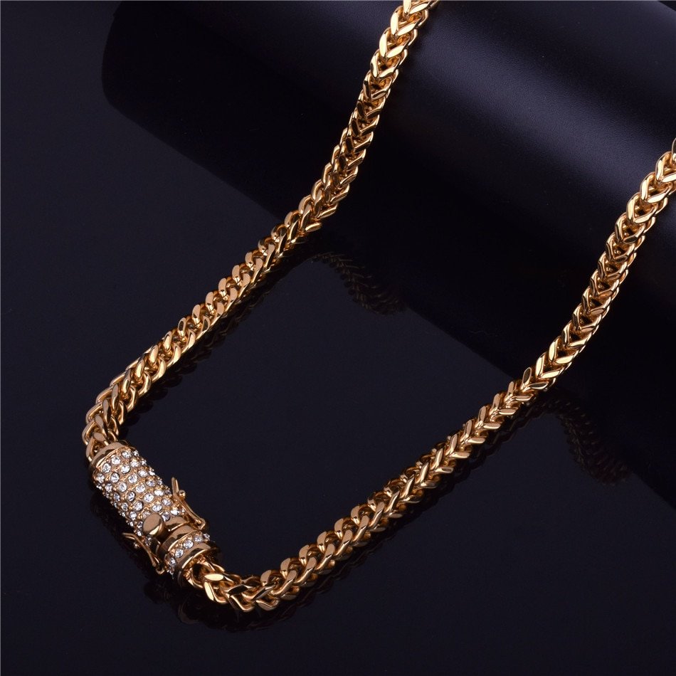 Men's Stainless Steel Chain Necklace - 5