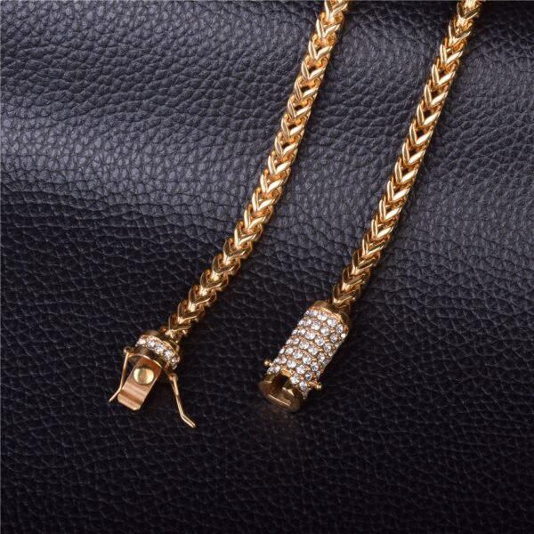 Collier Homme 24" Maillons Acier - 4
