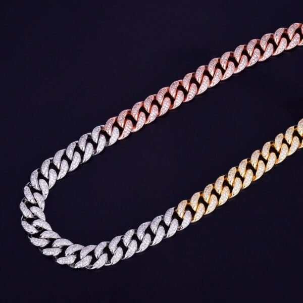 Collier Miami Lettres Doré pour Hommes - 3