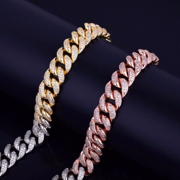 Collier Miami Lettres Doré pour Hommes - 6