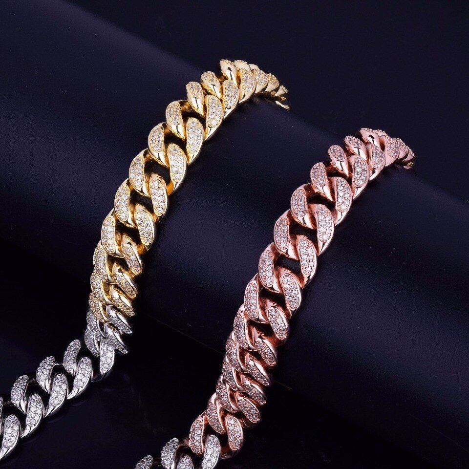 Gold Letter Miami Necklace - 6