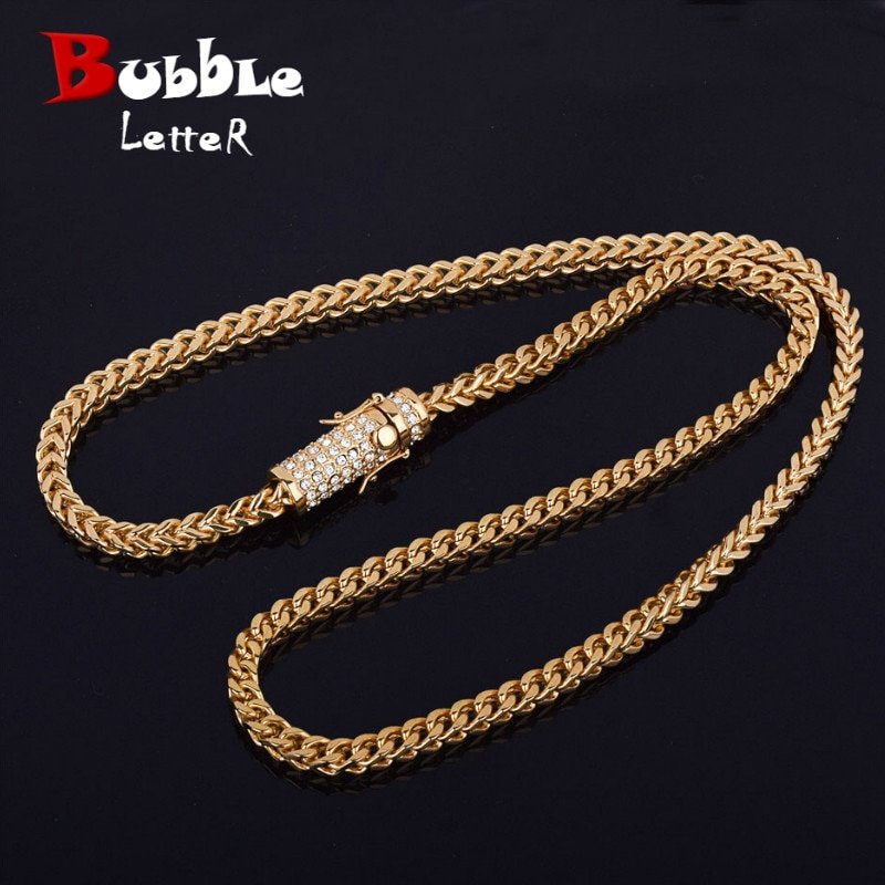 Men's Stainless Steel Chain Necklace - 1