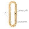 Collier Miami Lettres Doré pour Hommes - 2