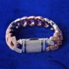 Bracelet Chaîne Cubaine Lettré - 5