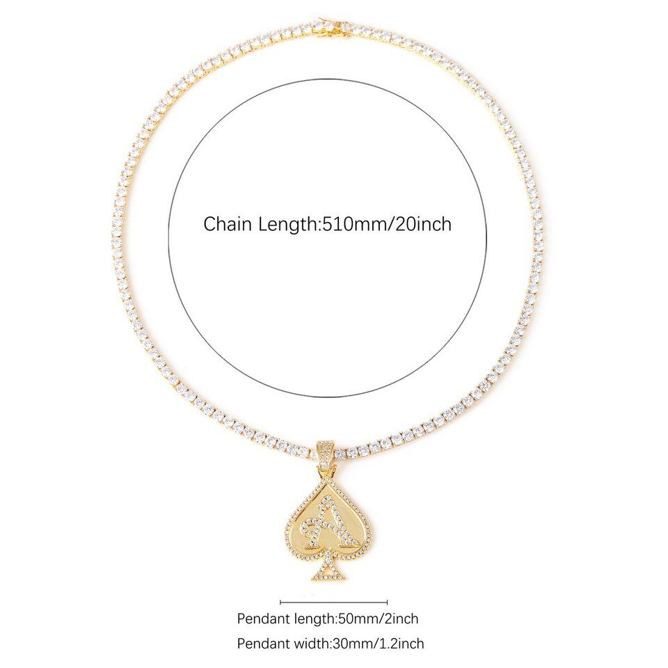 Poker Heart Pendant - 2