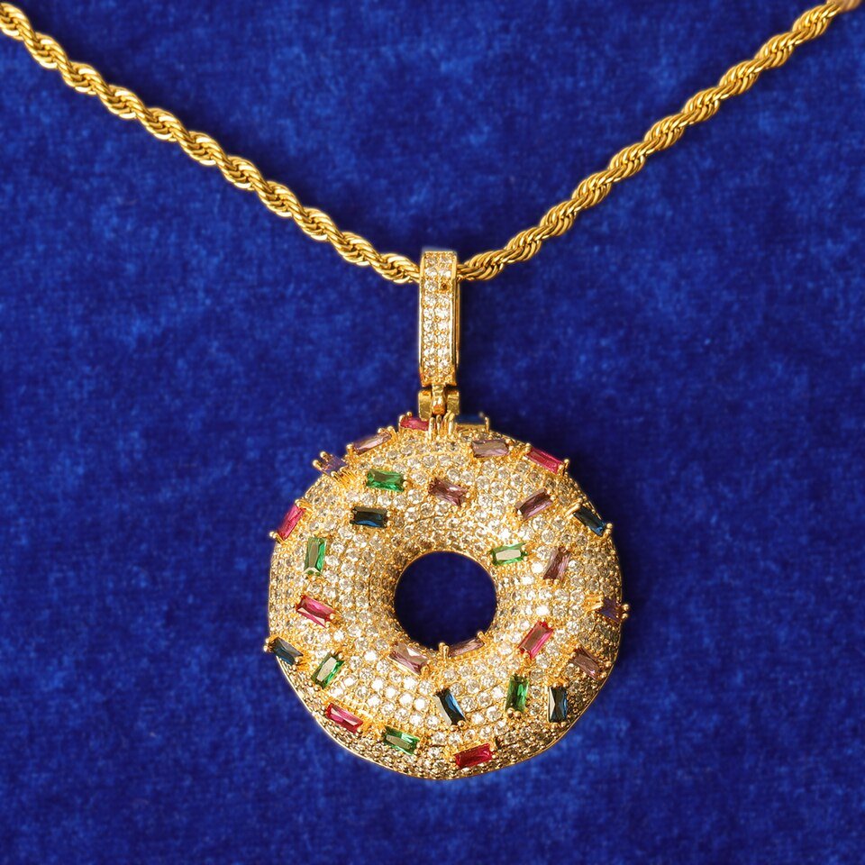 Pendentif donut pour femmes