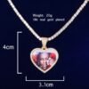 Gold Photo Pendant in Various Shapes - 11