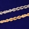 Bracelet Chaîne Corde 9mm - 7