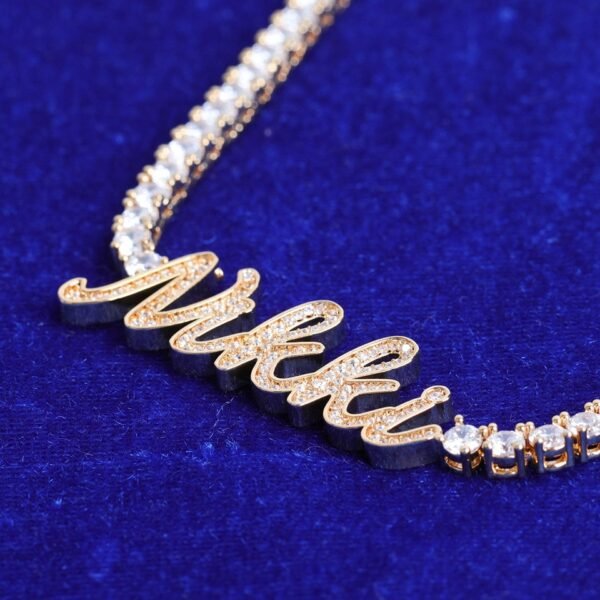 Collier Prénom Plaqué Or pour Femme - 4