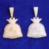 Pendentif Sac d'Argent Dollar - 2