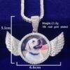 Gold Photo Pendant in Various Shapes - 14