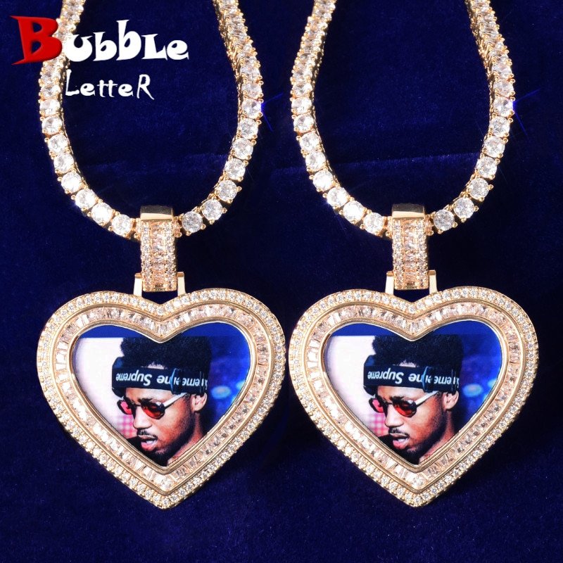 Heart Photo Necklace - 1