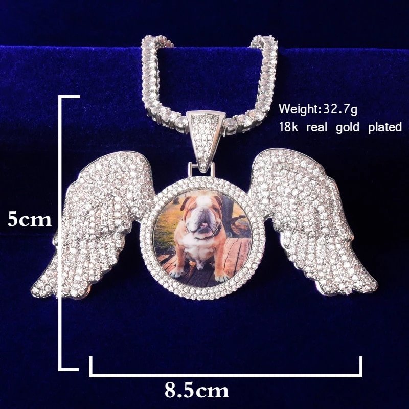 Gold Photo Pendant in Various Shapes - 25