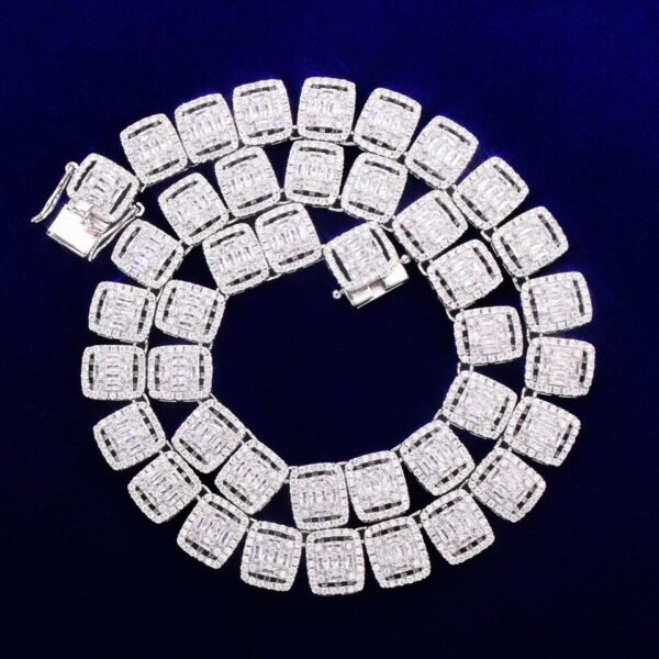 Collier Lettre Baguette - 3