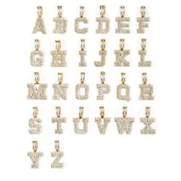Pendentif Lettres Signature - 3