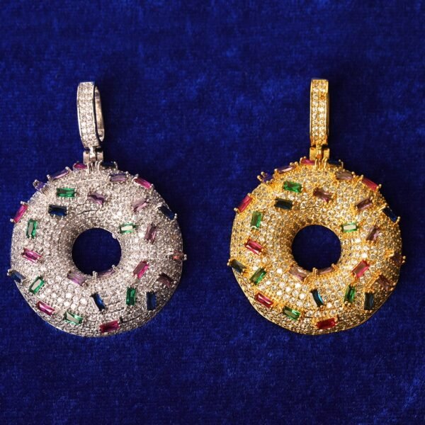 Pendentif donut pour femmes - 3