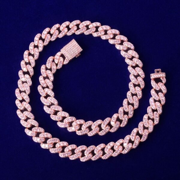 Collier Pendentif Papillon Rose 10mm - 4