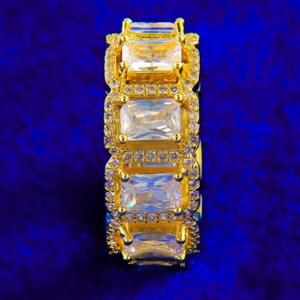 Bague Lettre Baguette - 5