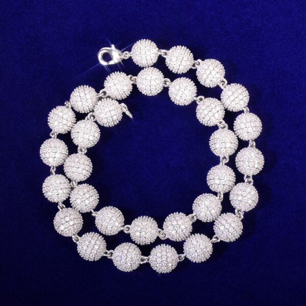 Choker Perles Lettres Doré - 3