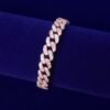Rose Cuban Link Bracelet - 3