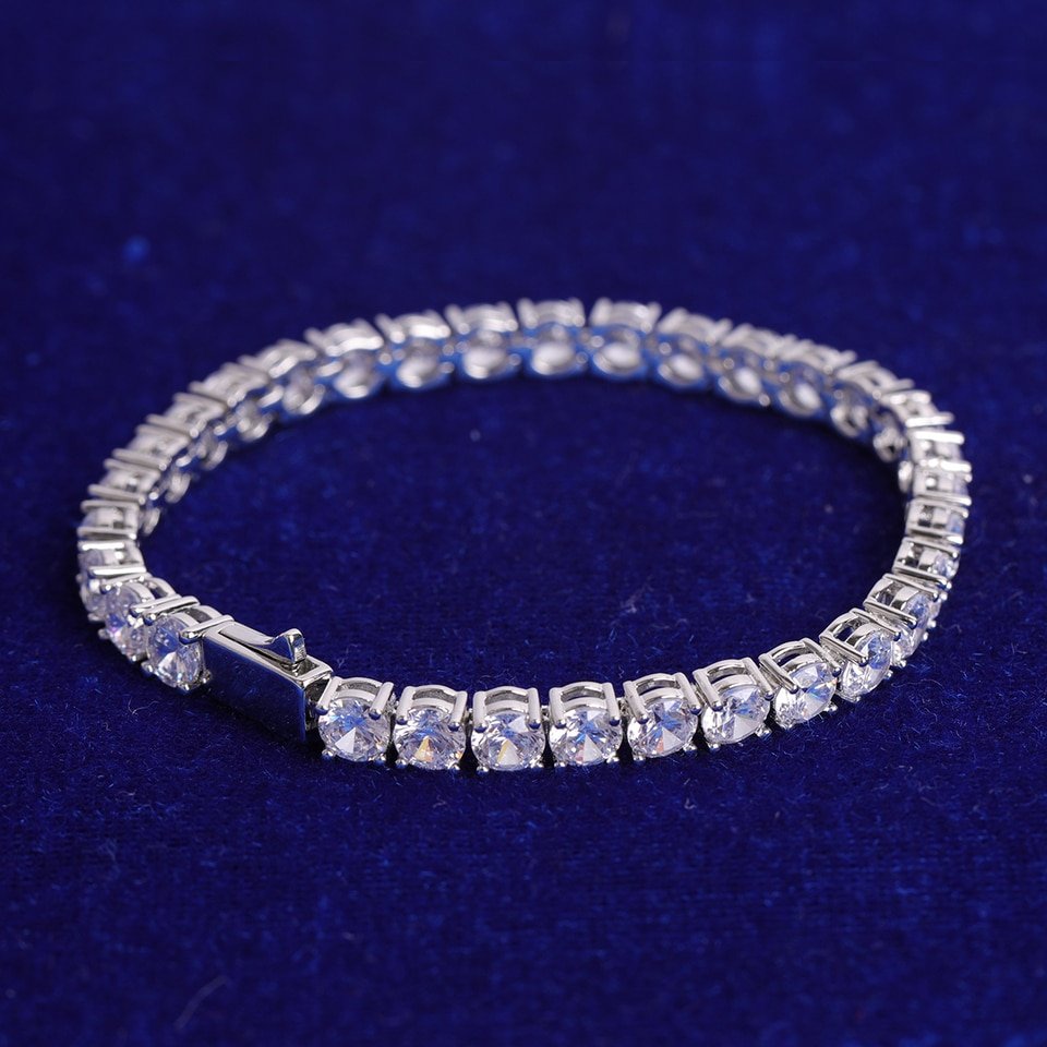 Gold Tennis Bracelet - 3