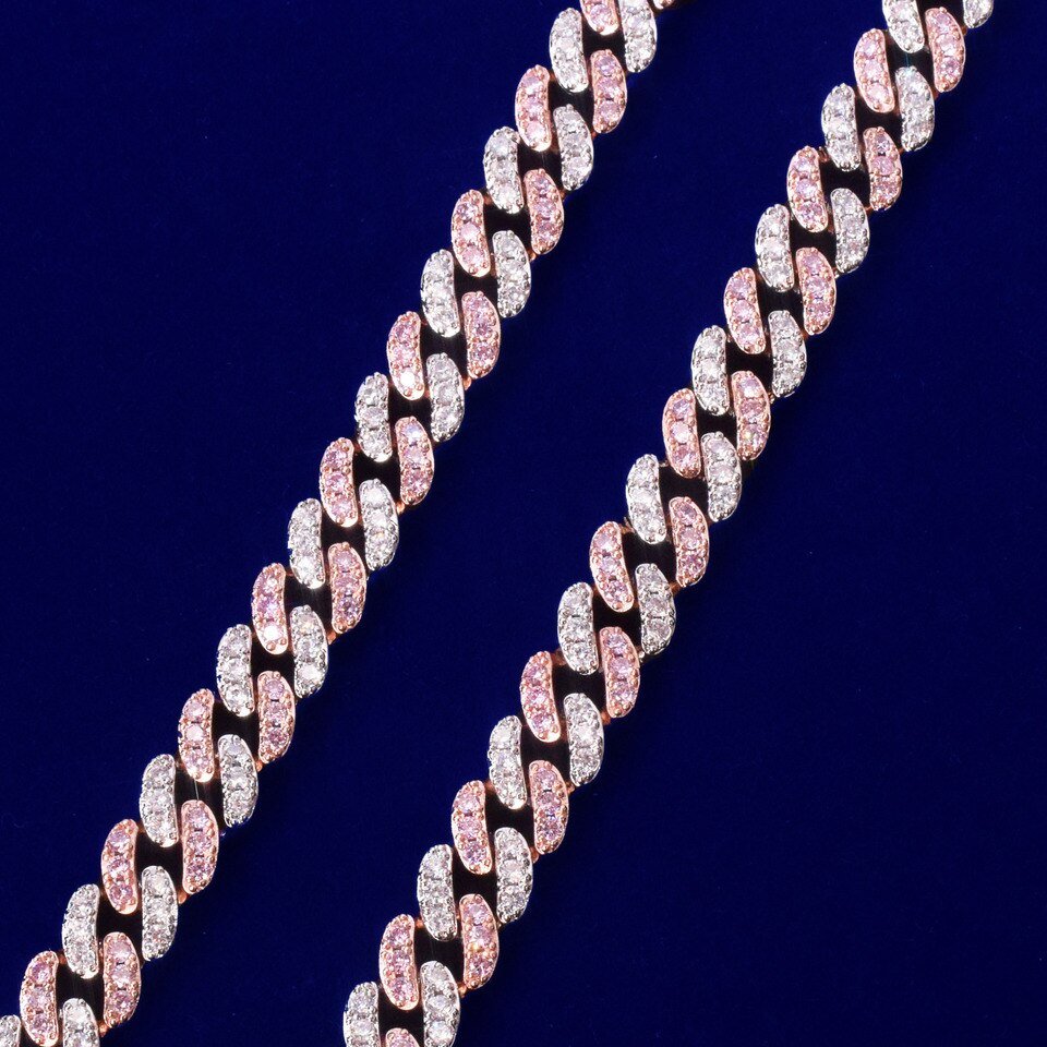 Rose Cuban Link Bracelet - 2