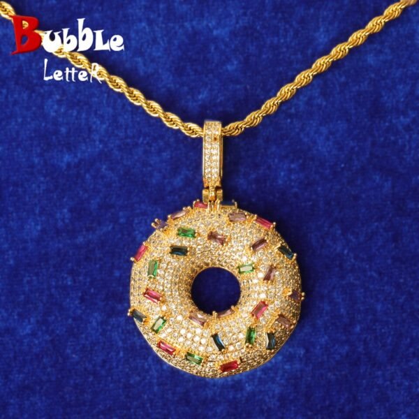Pendentif donut pour femmes - 1