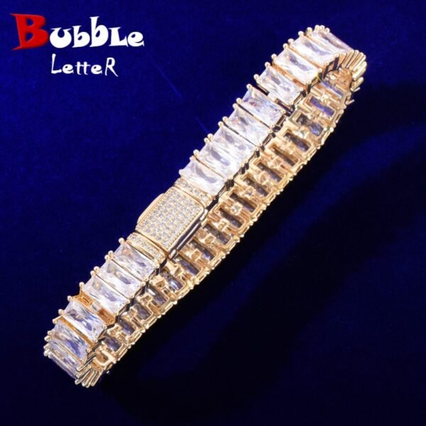 Bracelet Maillons Carrés 14mm - 2