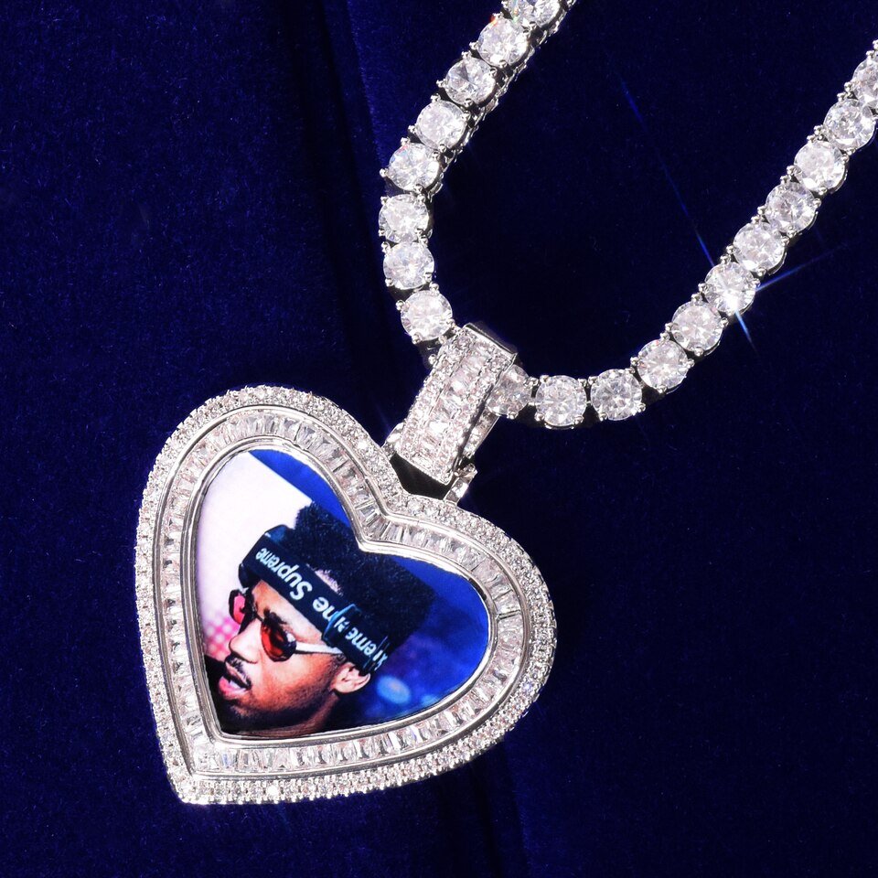 Heart Photo Necklace - 5