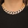 Collier Miami Lettres Baguette pour Hommes - 2