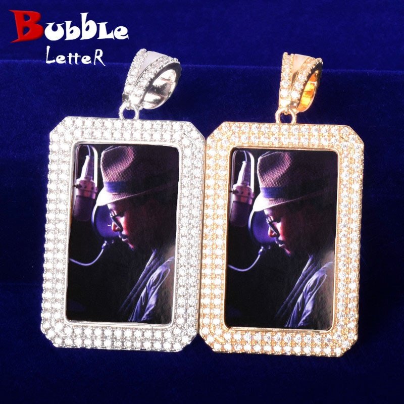 Gold Photo Pendant - 2