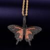 Gold Butterfly Pendant - 3