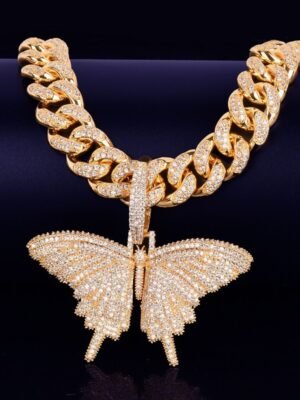 Butterfly Pendant Necklace