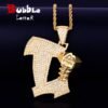 Collier Vis Doré Zircon - 1