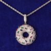 Pendentif donut pour femmes - 6