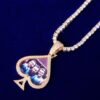 Gold Photo Pendant in Various Shapes