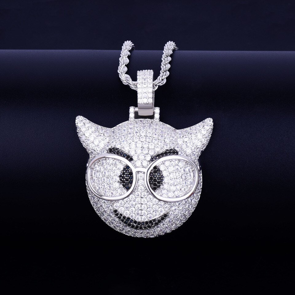 Demon Face Necklace - 3