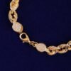 Bracelet Chaîne Corde 9mm - 6