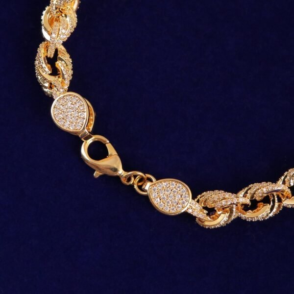 Bracelet Chaîne Corde 9mm - 6