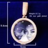 Gold Photo Pendant in Various Shapes - 19