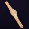 Montre Dorée Sertie de Strass - 2