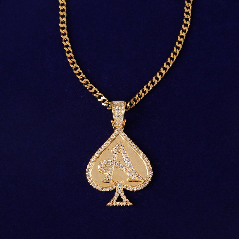 Poker Heart Pendant - 7