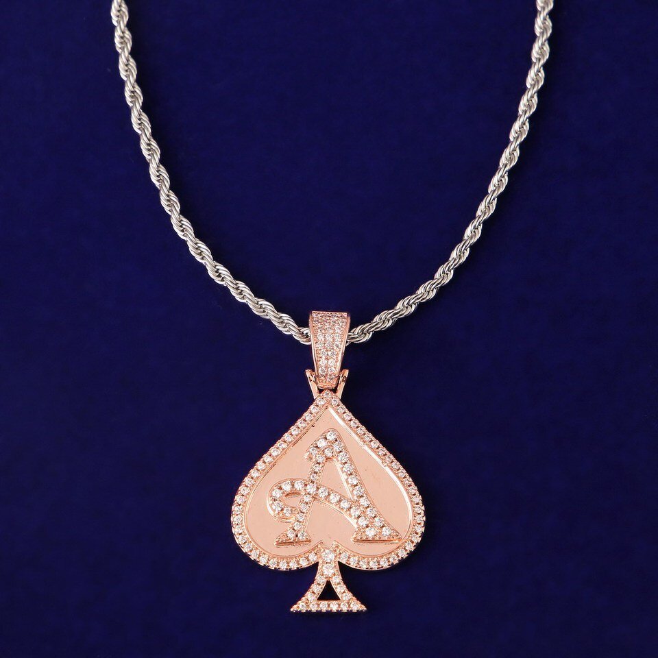 Poker Heart Pendant - 8